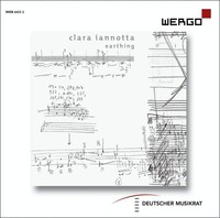 Audio Cd - Clara Iannotta - Earthing - Wergo -D- Neu