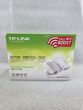 TP-Link 300Mbps Wi-Fi Range Extender, AV600 Powerline (TL-WPA4220KIT)