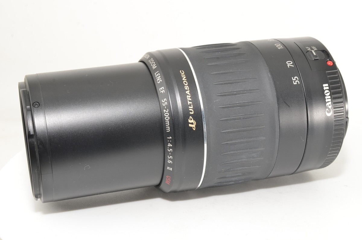 Canon EF 55-200mm f/4.5-5.6 USM II Zoom Lens from Japan＃2988 | eBay