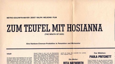 Zum Teufel mit Hosianna - Robert Mitchum - Rita Hayworth - Presseheft