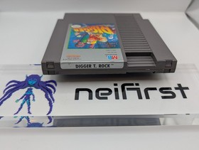 DIGGER T. ROCK: LA LEGGENDA DELLA CITT&Agrave; PERDUTA (Nintendo NES, 1990) *TESTATO/AUTENTICO*