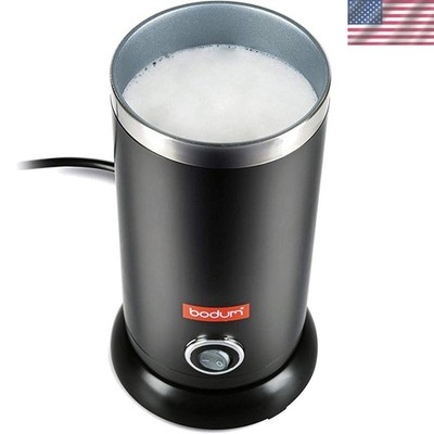 10oz Bistro Electric Milk Frother, Black