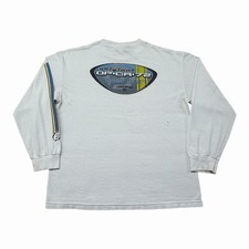 Vintage Ocean Pacific Thrashed Distressed T Shirt Large Surf Skate OP 90s Y2K