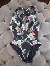 Modcloth One Piece Swimsuit Women's Medium Floral Padded