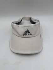 Adidas Hat Visor Strap Back White Mens One Size AEROREADY Golf Performance