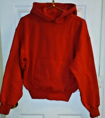 GAP x Yeezy Perfect Double Layered Red Hoodie Sweatshirt YZY Size