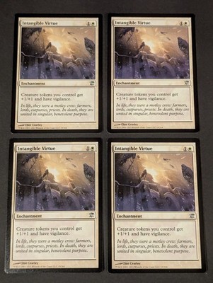4x Intangible Virtue Innistrad Magic the Gathering MtG