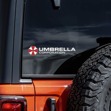 Resident Umbrella Evil Corporation Decal Vinyl Sticker Auto Car Truck Wall La... Resident Umbrella Evil Corporation Decal Vinyl Sticker Auto Car Truck Wall La...