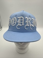 HOODRICH Men’s Og Script Baby Blue Brand New Nwt Nos Fitted