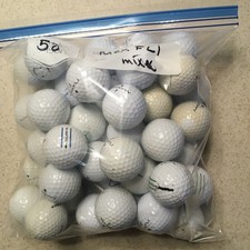 50 Premium AAAA MAXFLI Used Golf Balls See Pics