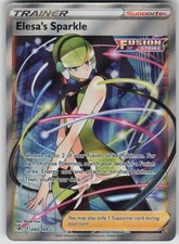 Pokemon TCG Elesa's Sparkle (Full Art) Ultra Rare SWSH08: Fusion Strike 260/264