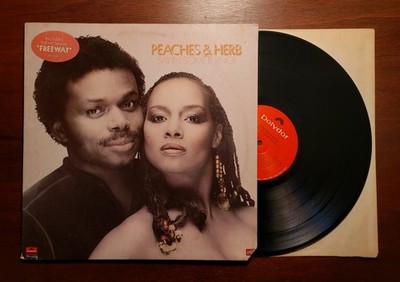PEACHES & HERB Sayin' Something! Vinyl Lp 1981 US Press Polydor PD-1-6332 Stereo