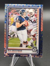 2025 Panini Donruss Optic Rex Grossman Blue Star Emoji #66 Bears