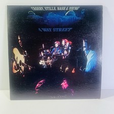 Crosby, Stills, Nash & Young 4 Way Street Vinyl LP 1971 Atlantic SD-2-902 Tested