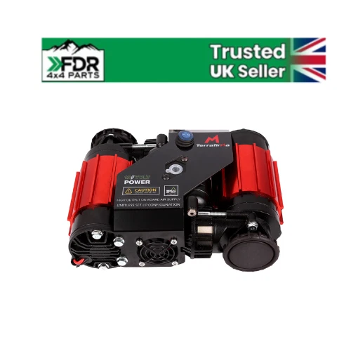 Terrafirma High Output Twin Air Compressor 12v Air Locker Expedition TF2940
