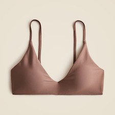 J.Crew Lana bikini top in Classic Sculpt  M