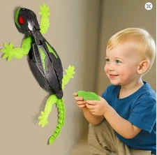 Remote Control Wall-Climbing Gecko Robot – Rechargeable RC Climbing Toy for Kids