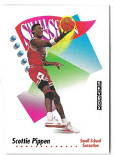91-92 SKYBOX BASKETBALL SERIES 2 SCOTTIE PIPPEN SMALL SCHOOL SENSATIONS # 606