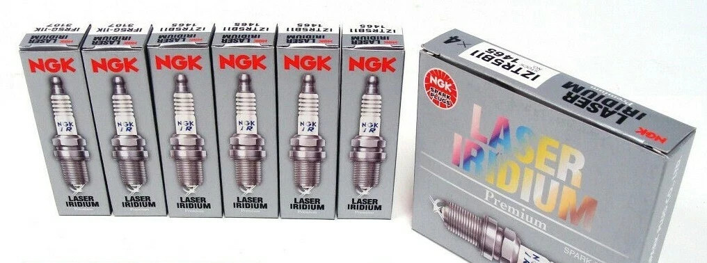 NGK LASER IRIDIUM Iridium Spark Plugs DILFR6D11 6176 Set of 6