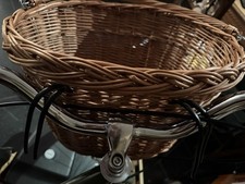 Fahrradkorb vorne Weidenkorb Fahrrad Lenkerkorb abnehmbar Weide Fahrradkörbe 