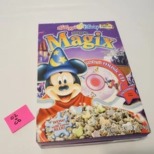 NEW 2003 Disney Kellogg's Mickey's Magix Cereal Box Magic Crunch Mouse VTG CD 2