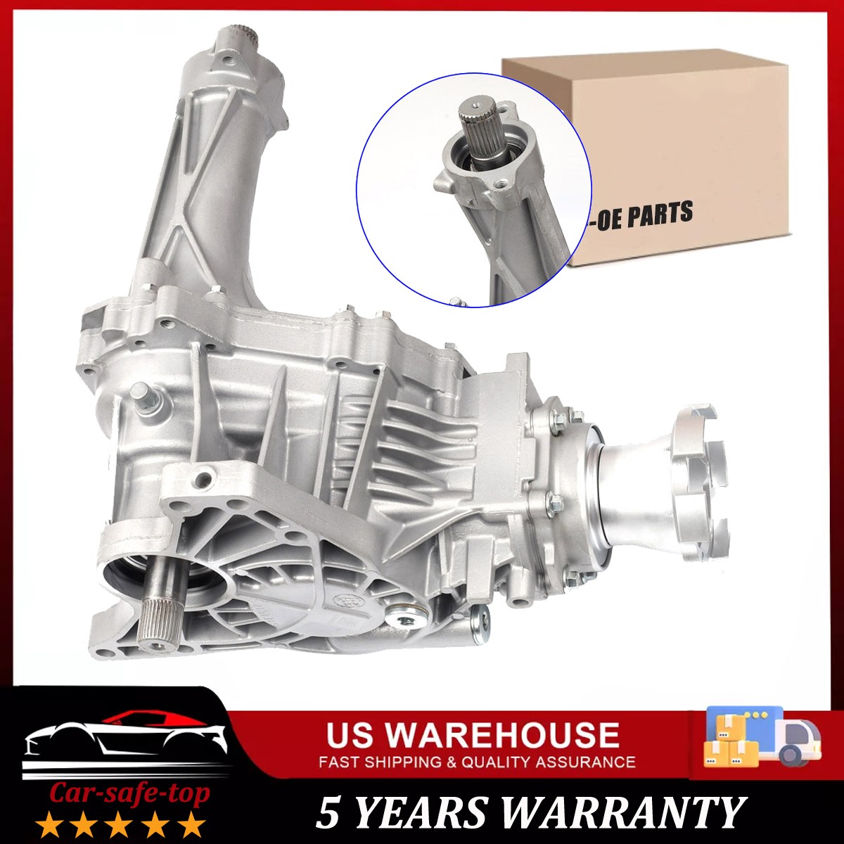 Transfer Case Assembly For GMC Terrain Chevrolet Equinox w/ 2.4L 10-17 84953426,
