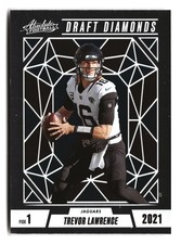 Carte Patch Panini Absolute Draft Diamonds 2024 Trevor Lawrence Jaguars #DDJ-TLE – Collection NFL