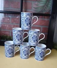 Holland Collection Delft Schoonhoven Keramiek Barware Mugs Set of 6 Flawless