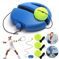 Tennistrainer, Tennis-Selbststudium, Tennisball-Trainingsgerät mit Gummiband DHL