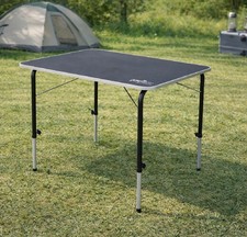 Campingtisch Klapptisch Gartentisch Vario 80x60 cm höhenverstellbare Beine