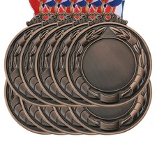 10pcs Blank Award Medals Bronze Winner Medal for Competitions
