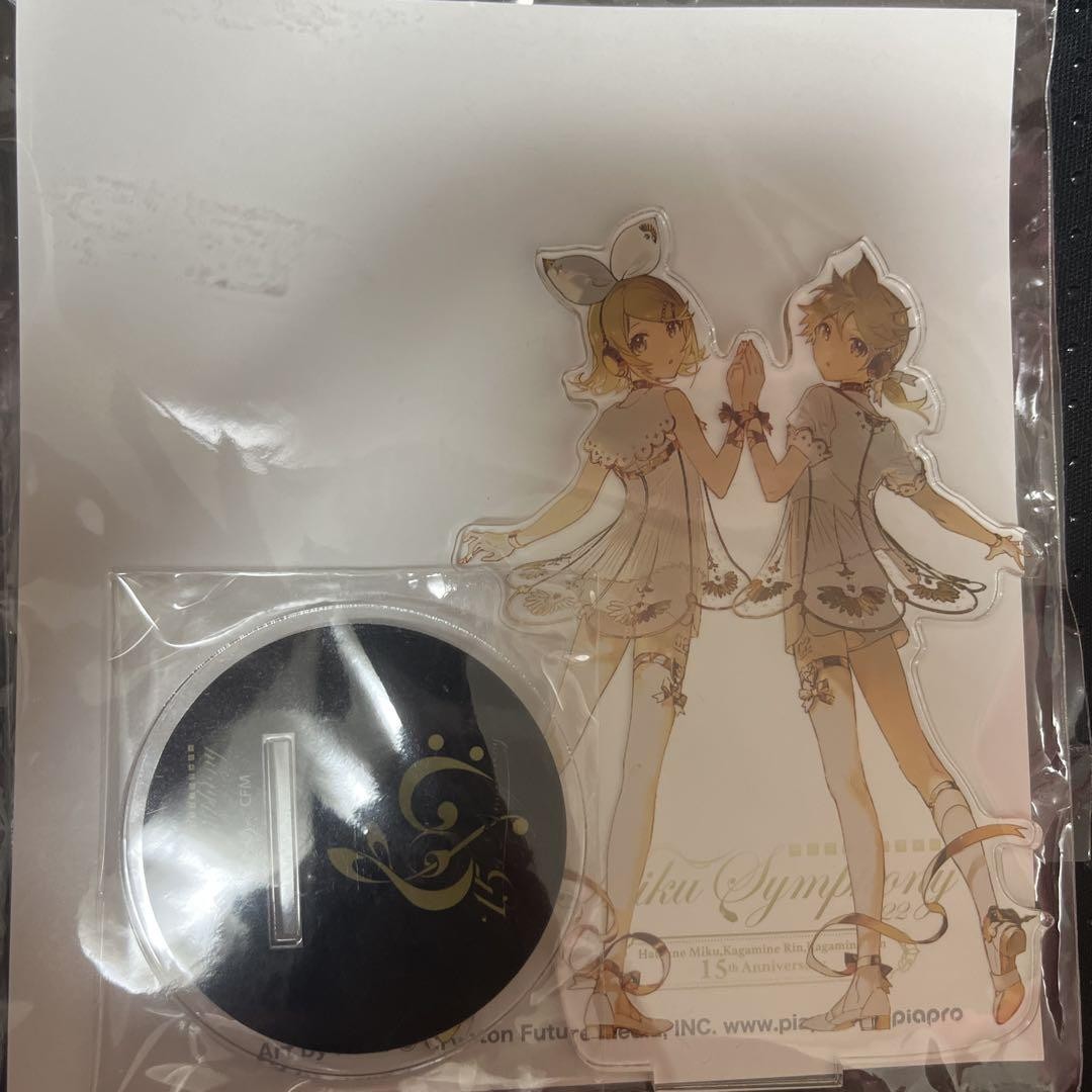 Hatsune Miku Symphony 2022 Kagamine Rin Kagamine Ren Acrylic Stand | eBay