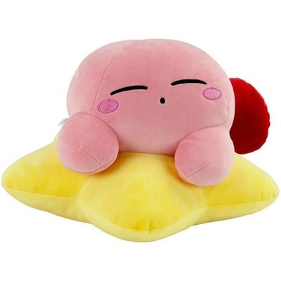 Nintendo Club Mocchi Mocchi Kirby Warp Star Plush Eyes Closed Official Plush NEW