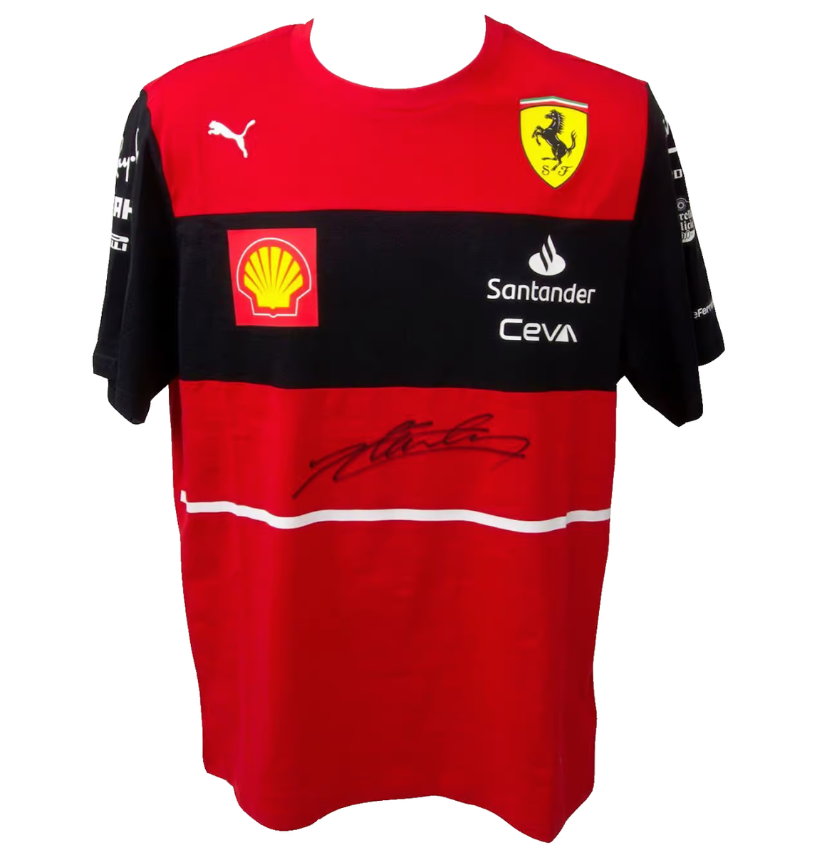 Charles Leclerc Signed Formula 1 Ferrari Racing Jersey #16 with