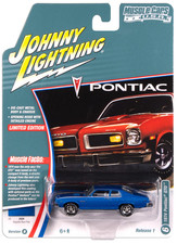 Johnny Lightning Jlmc034 Muscle Car Ver B 1974 Pontiac Gto Blue Johnny Lightning Jlmc034 Muscle Car Ver B 1974 Pontiac Gto Blue