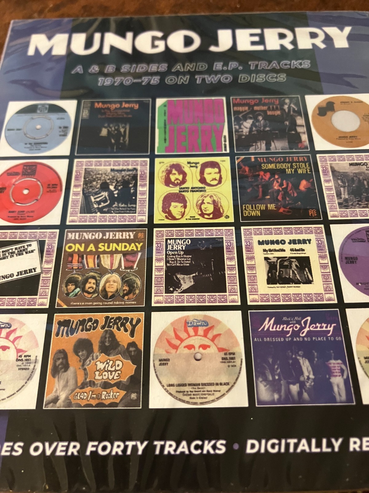 MUNGO JERRY.     A&B SIDES AND EP TRACKS