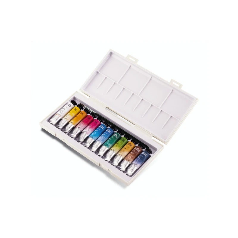 Boîte de peinture aquarelle Sennelier La Petite Aquarelle 12 x 10ml crayon estom - Photo 2/4