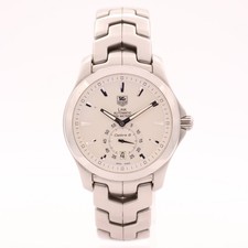 Vintage 39mm TAG Heuer WJF211B.BA0570 Link Calibre 6 Automatic Wristwatch Steel