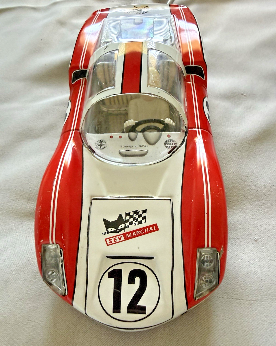Vintage Porsche 906 Joustra Bardahl Sports Model France Toy Car