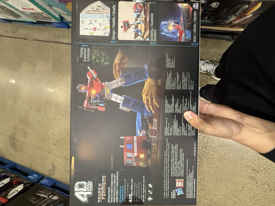 Kit Modelo 3D 4D Construir Transformers Optimus Prime con Luces LED - SELLADO NUEVO Foto 2 de 2