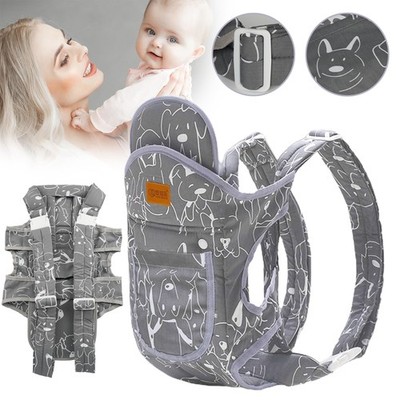 4 in 1 Babytrage Neugeborene Baby Bauchtrage Baby Tragetasche Mit Kopfstütze
