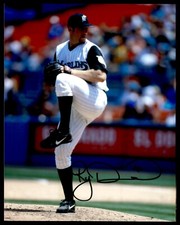 RYAN DEMPSTER SIGNED 8X10 PHOTO - FLORIDA MARLINS