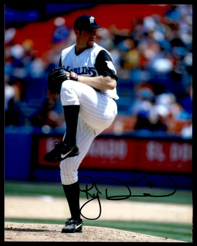 RYAN DEMPSTER SIGNED 8X10 PHOTO - FLORIDA MARLINS - 第 1/1 張圖片