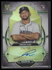 2024 Topps Triple Threads Jonatan Clase Rookie RC Auto Autograph /199