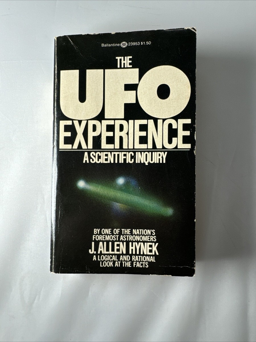 The UFO Experience 1974 1st Print J Allen Hynek Ballantine