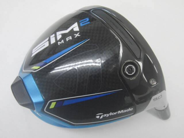 SIM2 MAX ドライバー9.0° Tour AD DI-6s TaylorMade SIM2 Max Driver 9.0 Deg / Head only Tour supplied