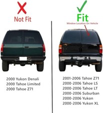 Chevrolet サバーバンリアガラス Rear Glass & Window Parts for GMC Suburban for sale | eBay
