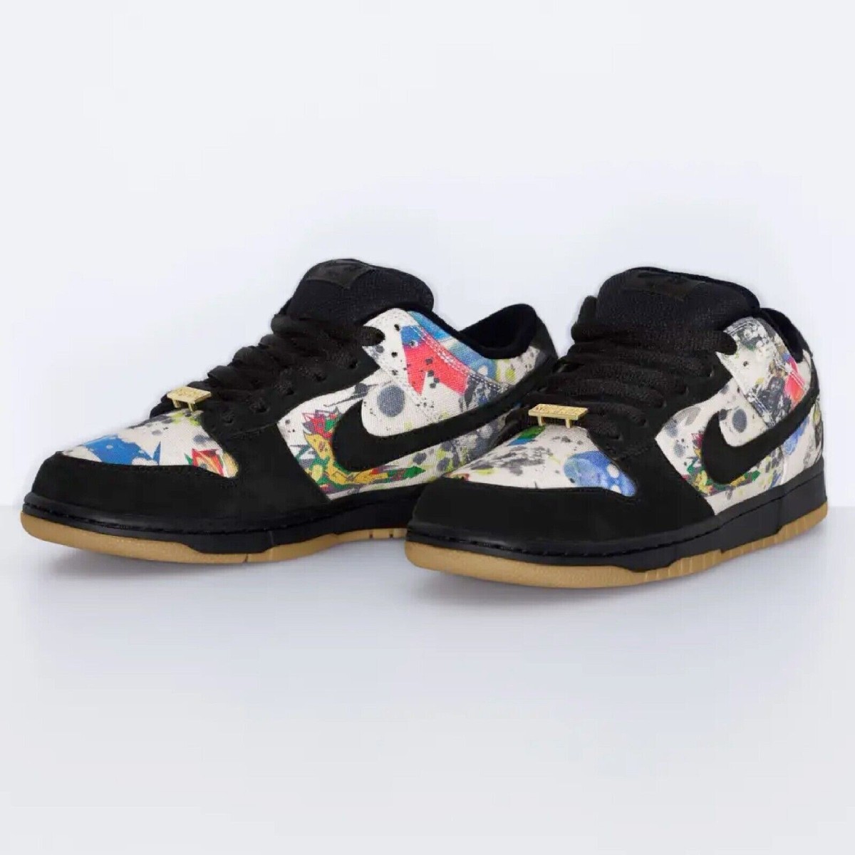 Nike SB Dunk Low Supreme Rammellzee (Size 8.5,10.5) Same Day Nike SB Dunk Low Supreme Rammellzee (Size 8.5,10.5) Same Day