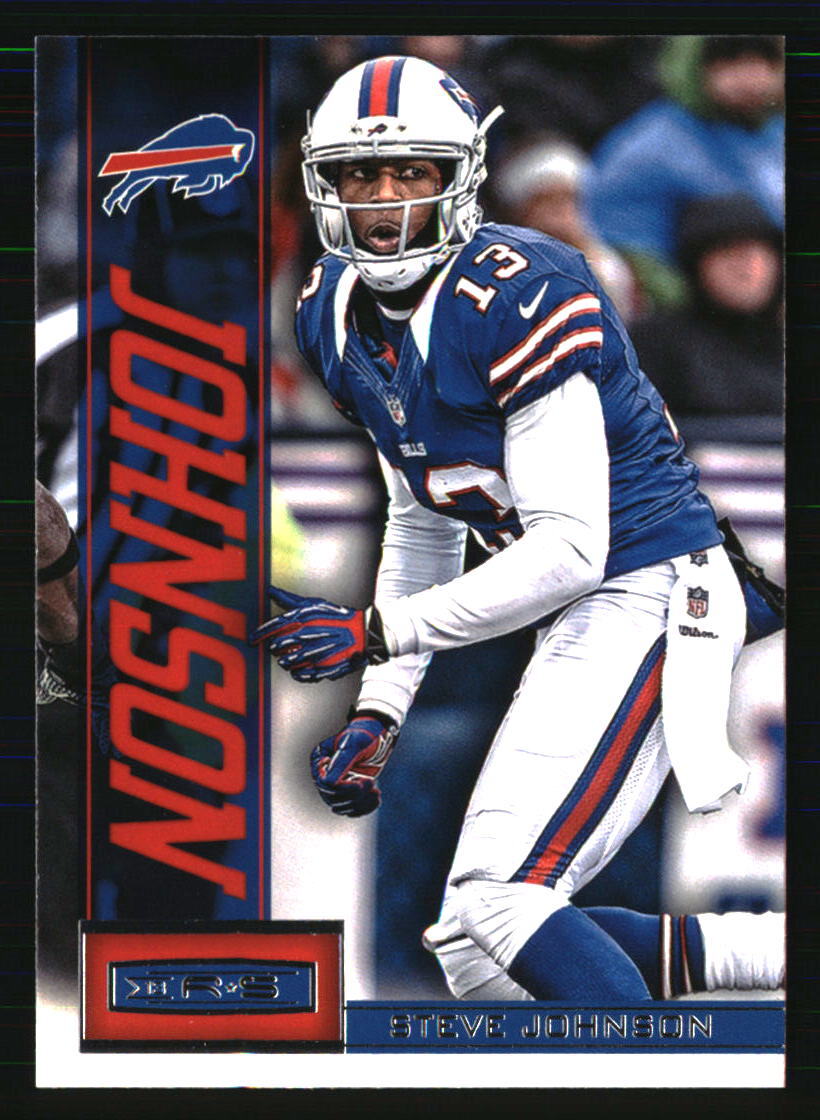 Steve Johnson 2013 Panini Rookies & Stars #11 FOOTBALL Card