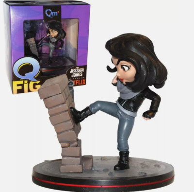 QmX Q Fig Jessica Jones Netflix Marvel Comics 2017 Quantum Mechanix Figure NEW